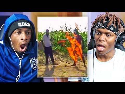 REACTING TO INTERNET STUFFS WITH KSI (AFRICAN EDITION)