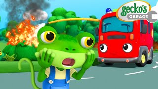 Fiona’s NEW Siren! 🚒🔊 | Gecko's Garage 🚚 | Cartoons For Kids | Toddler Fun Learning