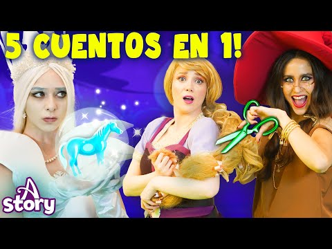 5 Cuentos Infantiles en 1! 🎉 Reinas, Princesas y Aventuras Mágicas | Cuentos infantiles en Español