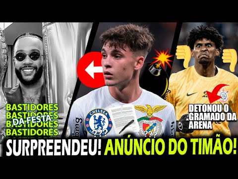 TIMÃO GOSTOU! BIDON SERÁ VENDIDO POR MUITO! MEMPHIS FAZ FESTA BADALADA! HUGO DEFENDE NEYMAR E+