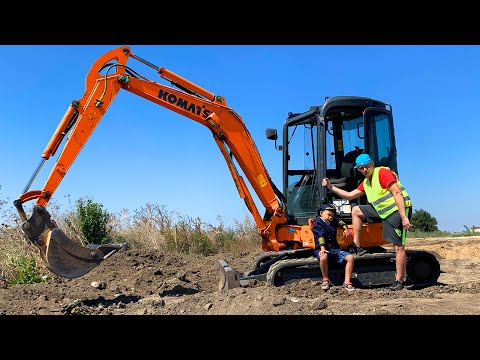 Máy kéo bị hư - Dima lái máy bay đến giúp người đàn ông