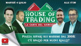 House of Trading: oggi la sfida Para-Prisco contro Discacciati-Lanati