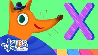 Letter X video for kids