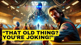 Alien School Guardian Sat 1358 Year, Human Mechanic Student Said ‘Hold My Beer’ | Sci-Fi Story | HFY