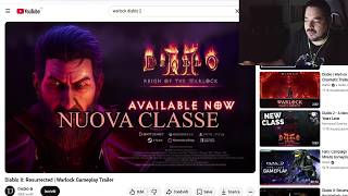 Diablo II: Resurrected - (Warlock) NUOVA CLASSE! Reaction by Xenos!