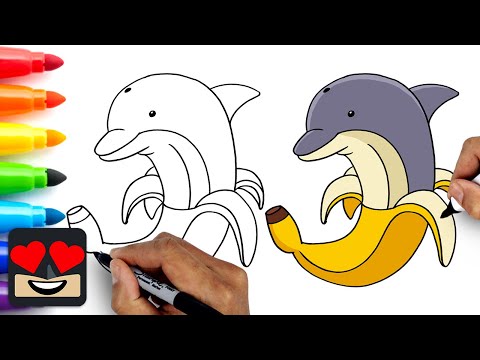 How To Draw Bananita Dolphinita | Italian Brainrot