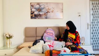 رأي اولادى في.مشتريات المدرسه 2026 ✏️بالأسعار من ارخص الأماكن🎒📚رد فعلهم غير متوقع 😂