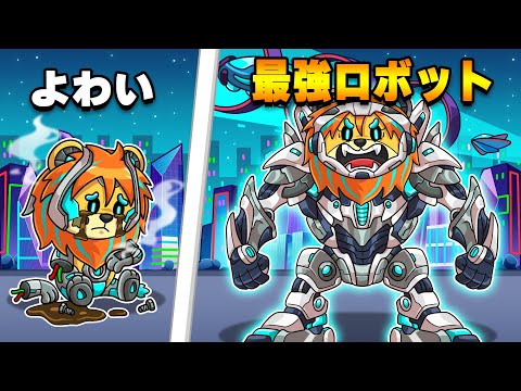 進化しまくって最強のロボット兵士になってみた結果...！？【 ロブロックス Roblox 】