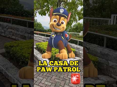 ENCONTRAMOS LA CASA DE PAW PATROL😨 #spiderman