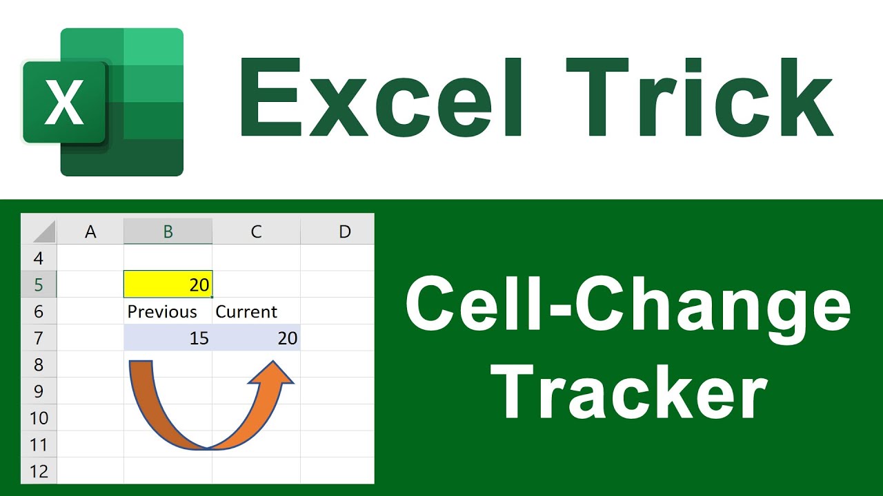 Easy Cell Change Tracker in Excel