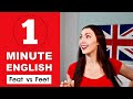 Understanding Homophones: FEAT vs. FEET