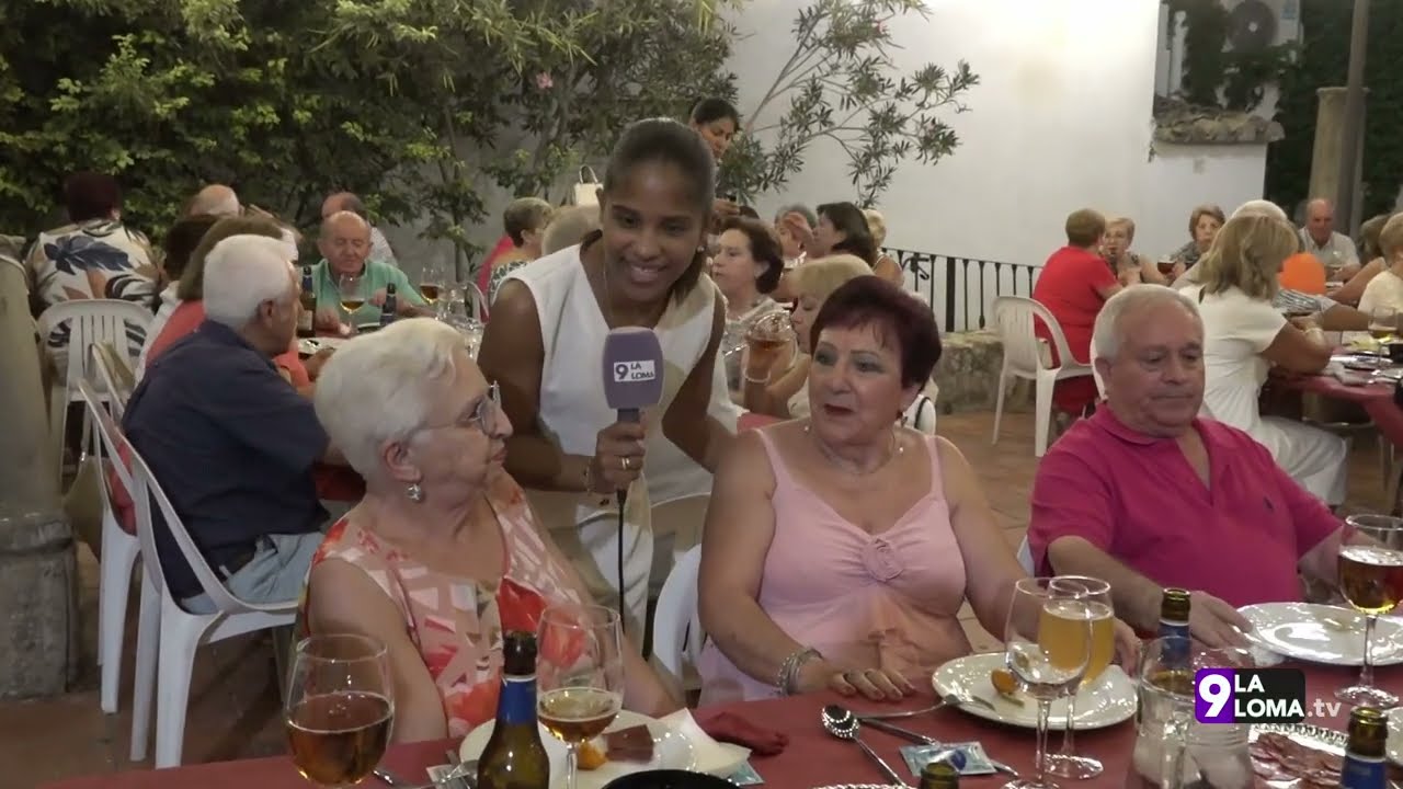 Feria de Baeza 2025 · Cena de Preferia de las personas mayores