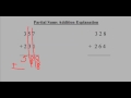 Partial Sums Addition Practice