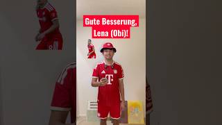 Gute Besserung, Lena Oberdorf! (Obi) Alles Gute für deine nächsten Wochen!