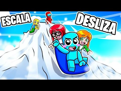 Jugamos Escala y Desliza en Roblox!
