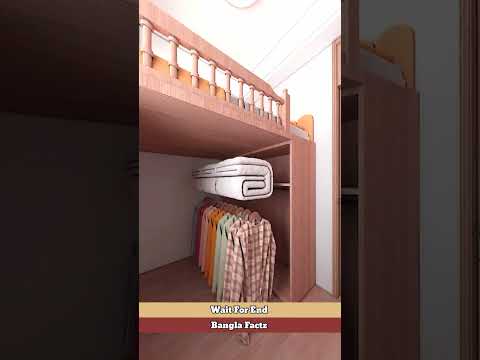 Built A Luxury & Perfect Bedroom For John | 3D Animation | #shorts #animation