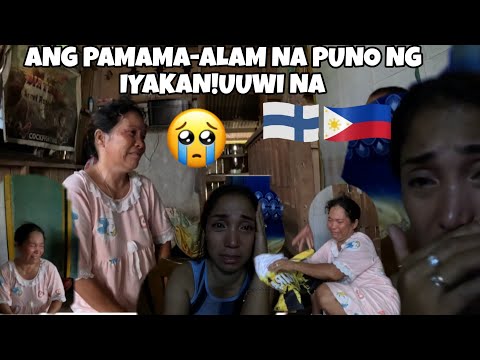 ANG PAMAMAALAM NA PUNO NG IYAKAN+GRABE ANG IYAK NG MAGULANG KO SA PAG ALIS😭PINAS VLOG🇵🇭❤️🇫🇮