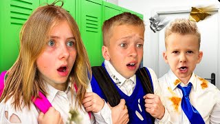 💼 Școala Melimi în 24 de ORE 🎒 Ceva nu a mers bine 😱 Partea 1