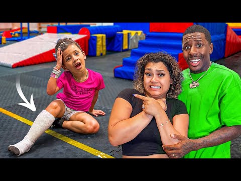 Our DAUGHTER Had An ACCIDENT At GYMNASTICS!
