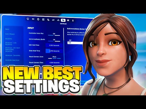 *NEW* BEST Zero-Build Controller Settings + Sensitivity for Fortnite Chapter 5 SEASON 4! (AIMBOT🎯)