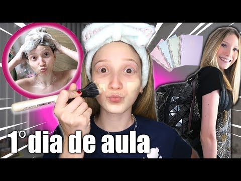 ARRUME-SE COMIGO PARA O PRIMEIRO DIA DE AULA! | zabetta macarini