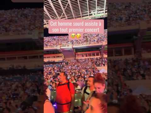Cet homme sourd assiste à son 1er concert