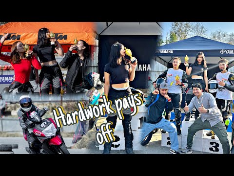 Nepal’s fastest scooter race ma winner vaiyo🥹❤️ || YAMAHA RAY ZR HYBRID 😍