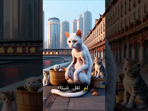 "أمّ في الظل: حكاية قطة وجوع المحبة"
