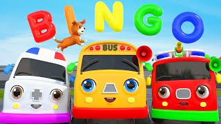 Bingo Song - Nursery Rhymes & Kids Songs - Baby Car Songs - Cocomelon