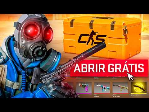 Como Abrir Caixas de GRAÇA e GANHAR SKINS (2025 atualizado CS2)