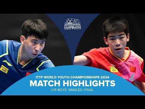 Li Hechen vs Tang Yiren | U15 BS Final | ITTF World Youth Championships 2024