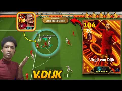 VAN DIJK BIG TIME Enfrentou YOUTUBER FAMOSO eu POSSO PROVAR no eFootball 2025 Mobile