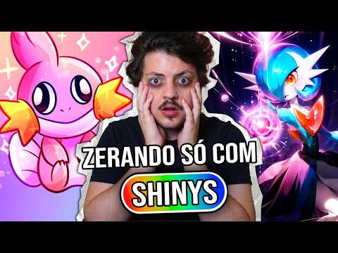 DÁ pra ZERAR Pokémon OMEGA RUBY SÓ com SHINY??! 🌟