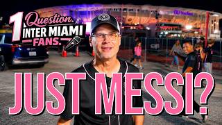 Are Inter Miami fans here for Messi… or for the club?