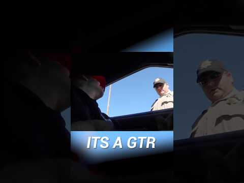 Police Pull Over Nissan GTR Owner For This… #cops
