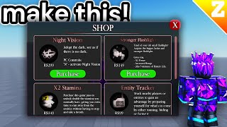 How To Make A GAMEPASS SHOP GUI in Roblox Studio! (VERY EASY!)