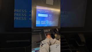 How to withdraw Credit Card Cash Advance #shorts #atm #cashadvance