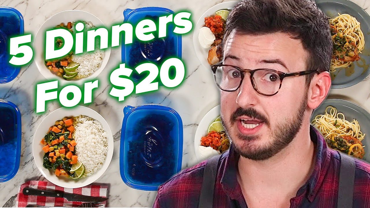 I Tried To Make 5 Meals For 2 For Only 20