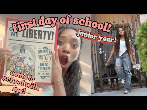 First day of Junior Year / FIrst Day of School Vlog