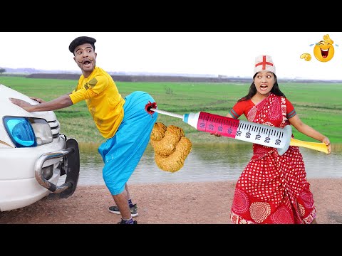 Top New Comedy Video Amazing Funny Injection Video 2025😂 Try To Not Laugh 2025Ep 447 Doctor Spider