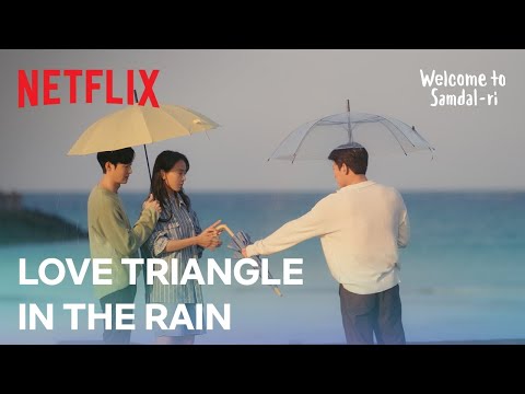 Three umbrellas, two men, and one Sam-dal | Welcome to Samdal-ri Ep 6 | Netflix [ENG SUB]