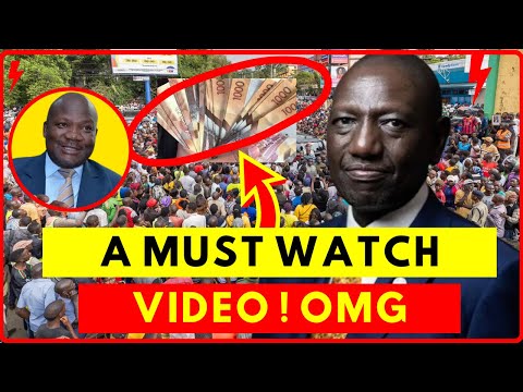 OMG! Live Video Shows Kakamega Residents PAID to Attend Ruto’s Rally – This Can’t Be Real!