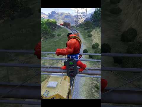 Stealing Luxury Supercar From Running Train|GTA 5 Gameplay #shorts #gta5