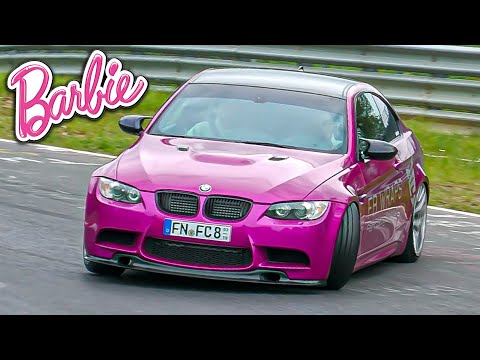 Nürburgring Barbie Edition!🌸Best of Pink (and Purple) Cars on the Nordschleife!