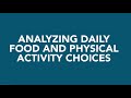 Nutrition and Physical Activity Assessment