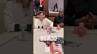 She got CAUGHT BLUFFING! 🫣♠️ #poker