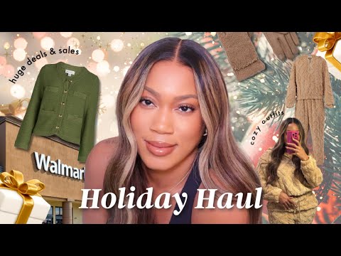 WALMART NEW ARRIVALS HAUL🌟Fashion Finds!🎄✨Walmart Try On Haul