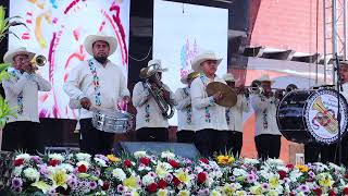 Banda Huasteca Hidalguense de Coacuilco Huejutla en el concurso de bandas en Calnali Hidalgo 