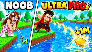 Aybüke NOOB Olarak kaldı Babi ULTRA PRO Taş Sektiren Oldu!! - ROBLOX