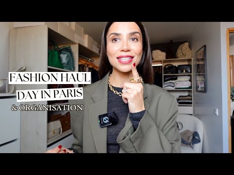 HAUL MODE, JOURNÉE À PARIS ET RANGEMENT | VLOG | ROSEANDMUSC